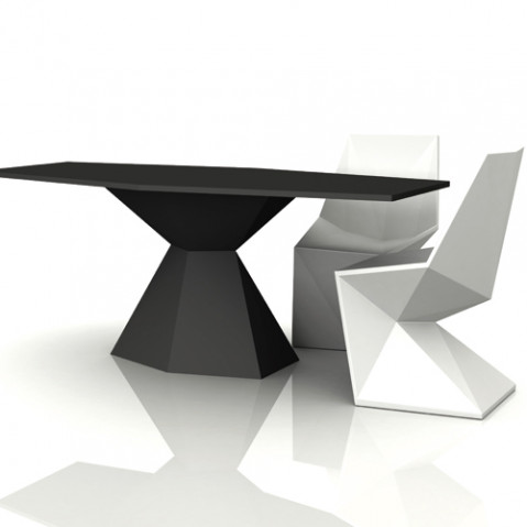 Vertex Silla Chaise Design Vondom Blanc