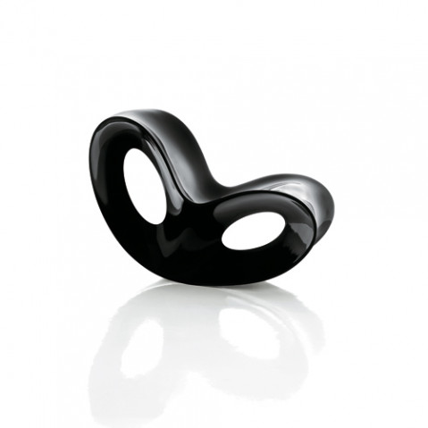 Voido Rocking Chair Magis Noir  verni