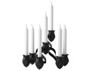 CHANDELIER THE MORE THE MERRIER DE MUUTO, NOIR
