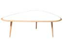 TABLE BASSE 50's, Large, Blanc de RED EDITION