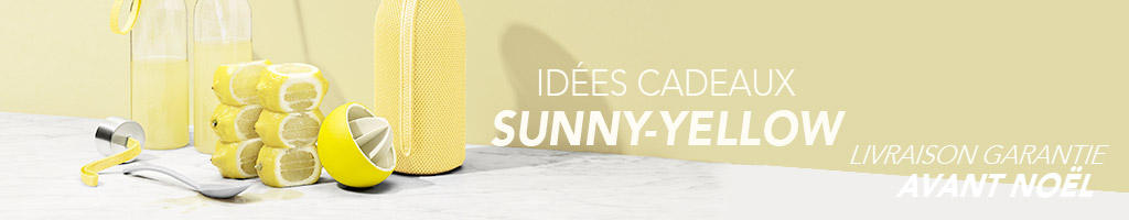 Idées cadeaux de Noël - Sunny Yellow