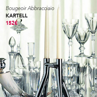 Bougeoir Abbraciaio Kartell