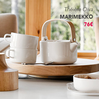 Théière Oiva Marimekko